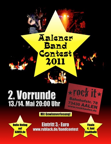 Aalener Band Contest 2011 - 1. Vorrunde